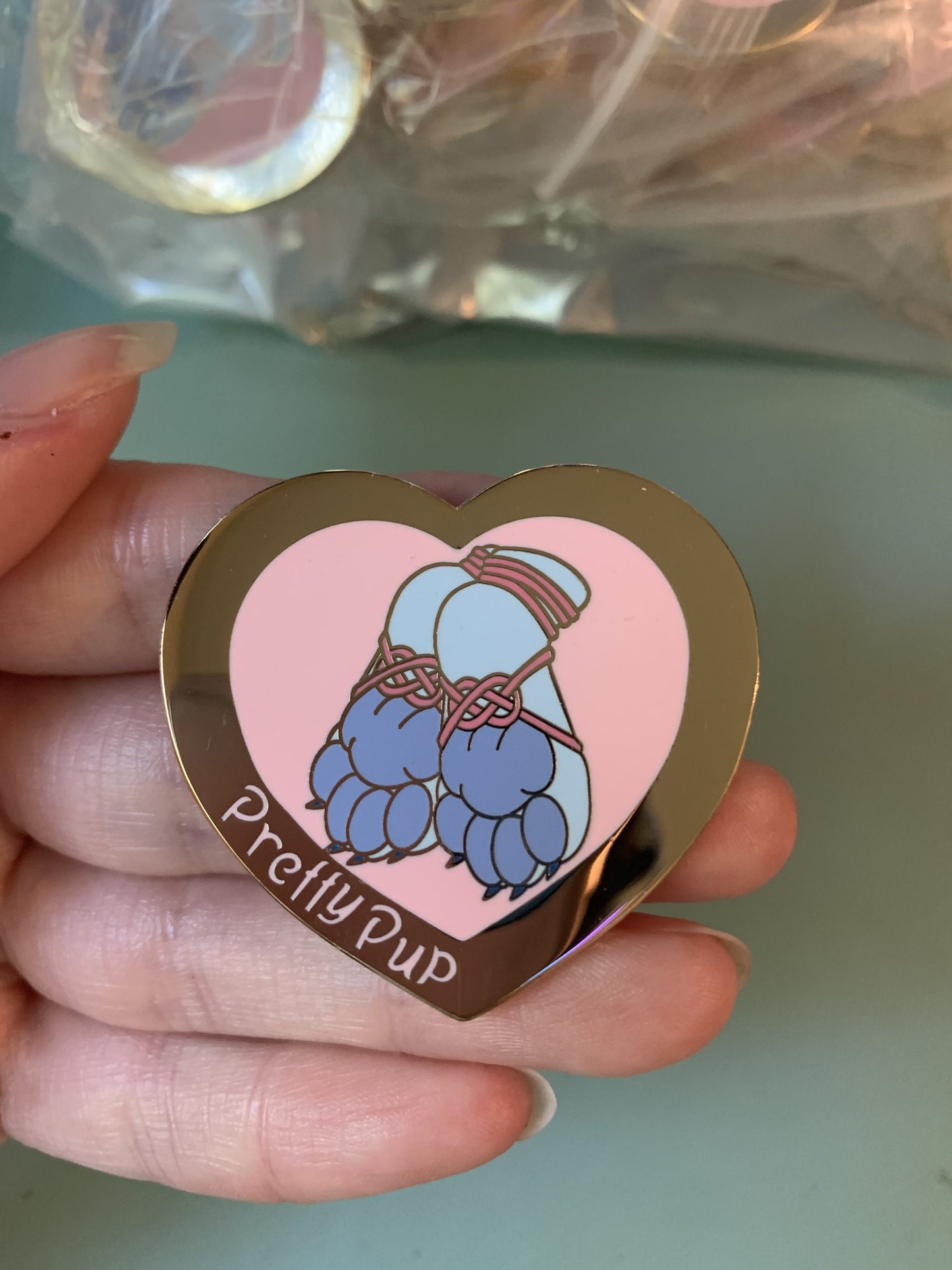 Pretty Pup Enamel PIn & Pretty Kitty Enamel PIn