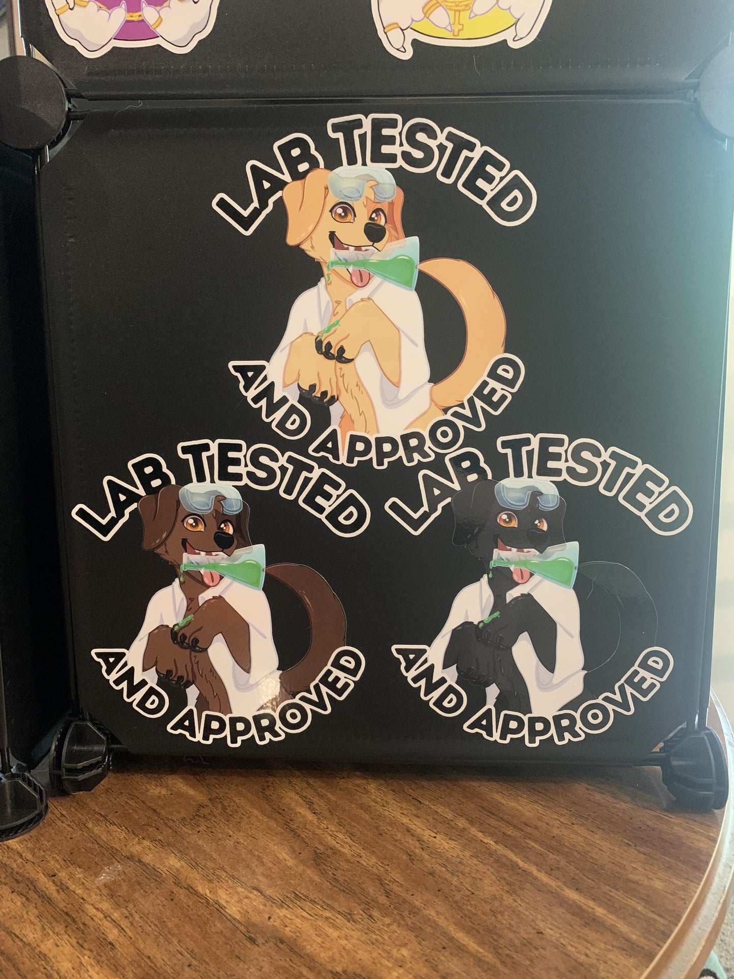 Lab Tested Car Decal