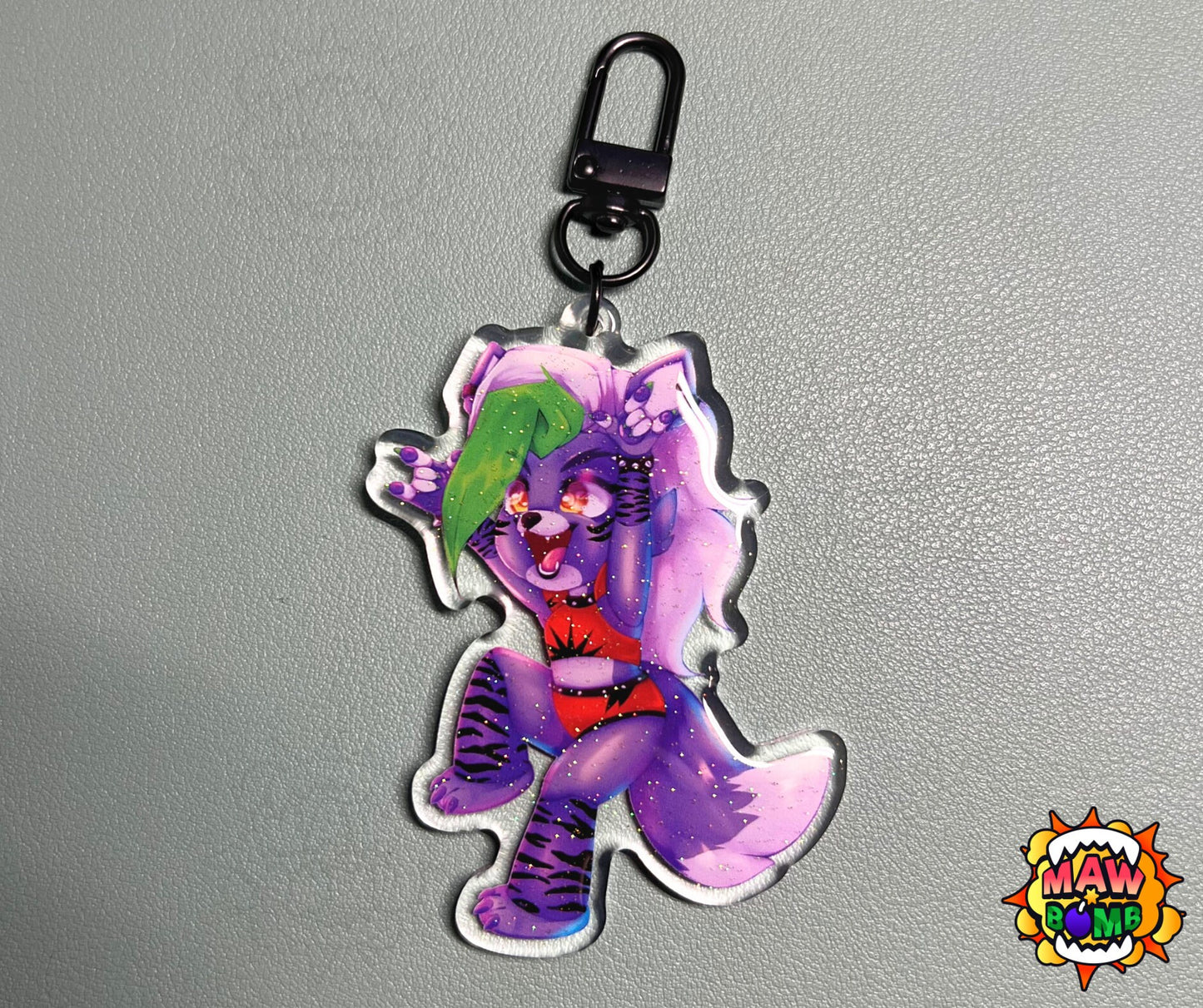 Five Nights at Freddy's Security Breach Charms. The Glamrock Roxxie from the game FNAF Security Breach.