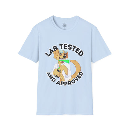 Lab Tested T-shirt | Golden Lab Furry shirt design