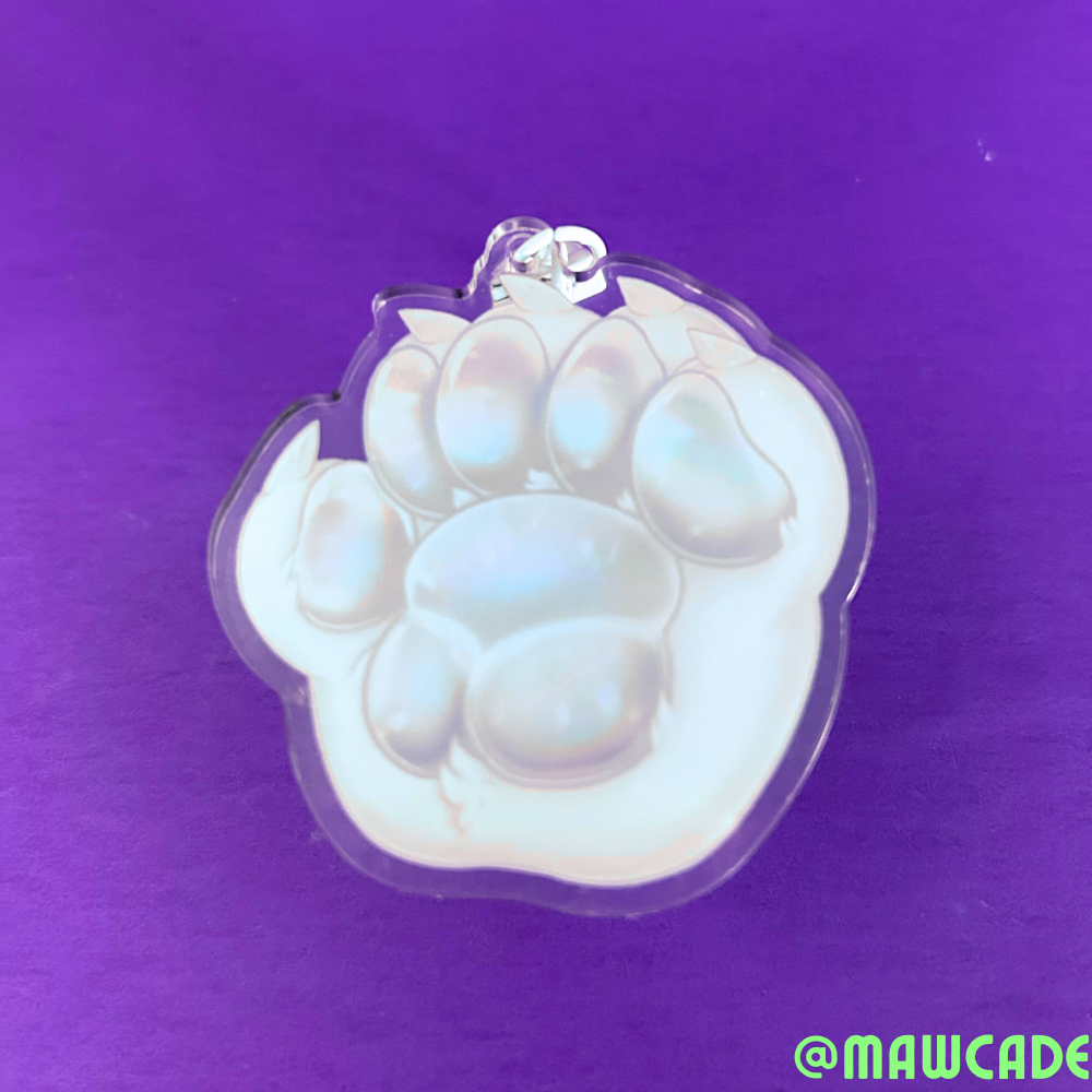 Paw Charm | A Rainbow of Colors Available!
