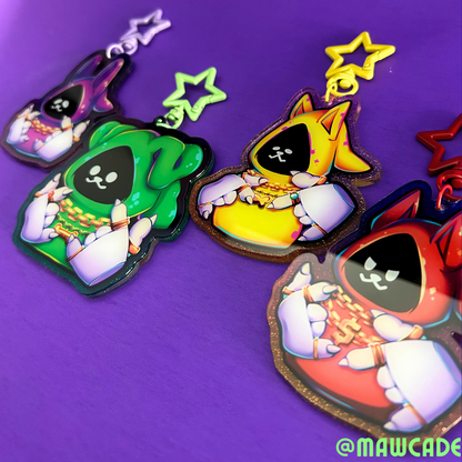 v2 SHADOW WIZARD FURRY GANG Acrylic Charms | RETIRING