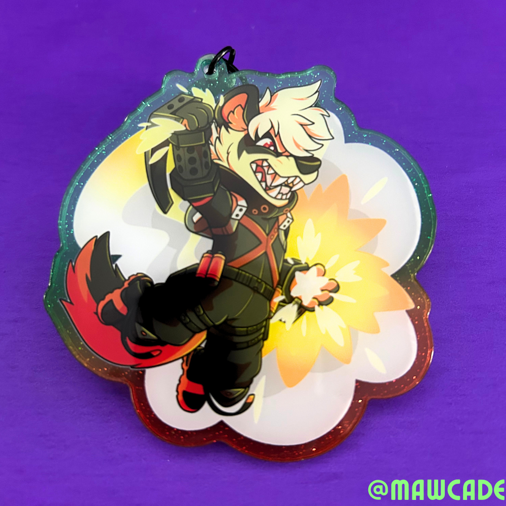 BKDK Custer and Ruu Acrylic Charms