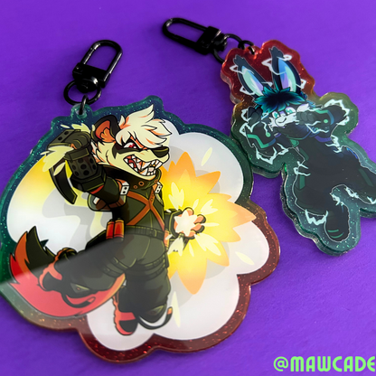 BKDK Custer and Ruu Acrylic Charms