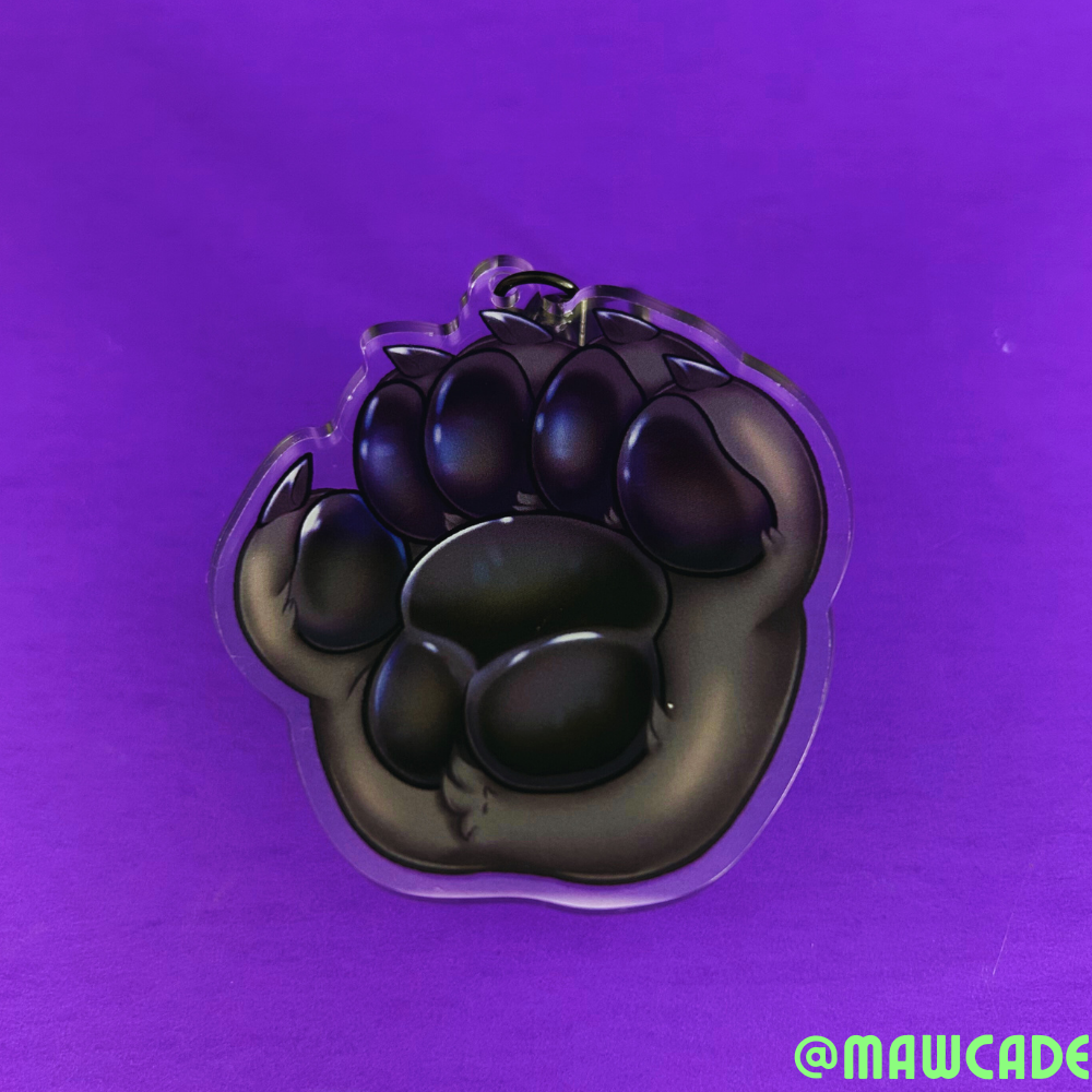 Paw Charm | A Rainbow of Colors Available!