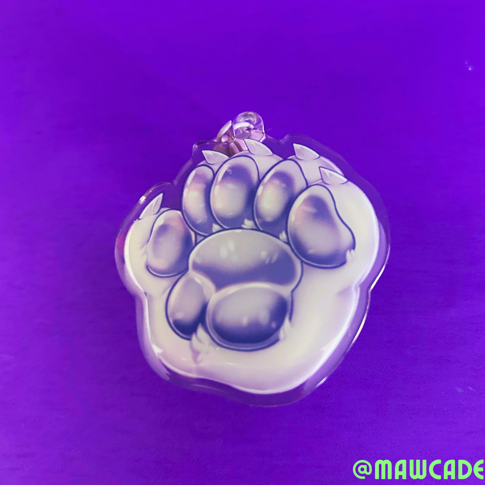 Paw Charm | A Rainbow of Colors Available!