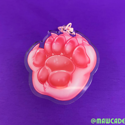 Paw Charm | A Rainbow of Colors Available!