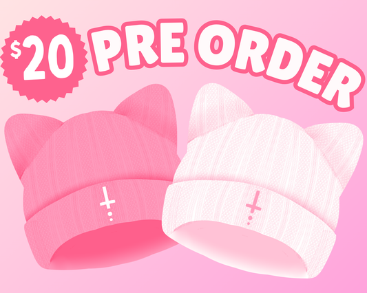 [PRE ORDER] Tutu Cat Ear Beanie