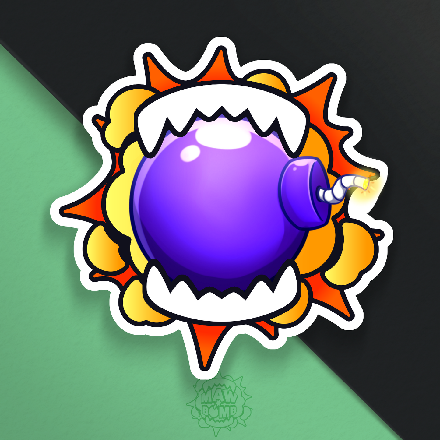 mawBOMB sticker