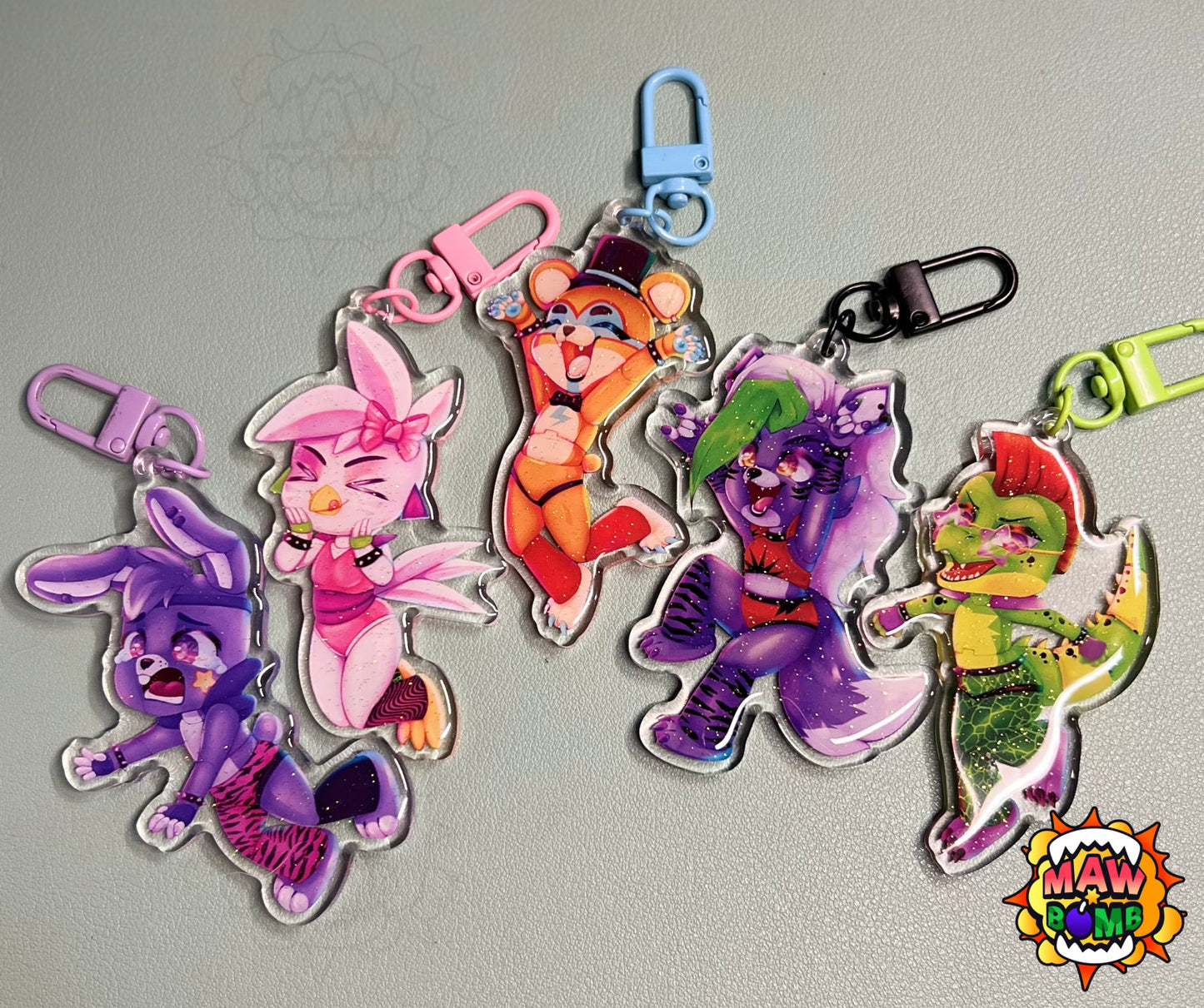 FNAF Security Breach Charms