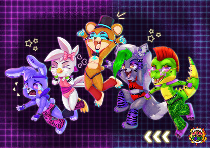 FNAF Security Breach Charms